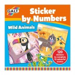 Galt Stationery - Sticker By Numbers - Wild Animals 